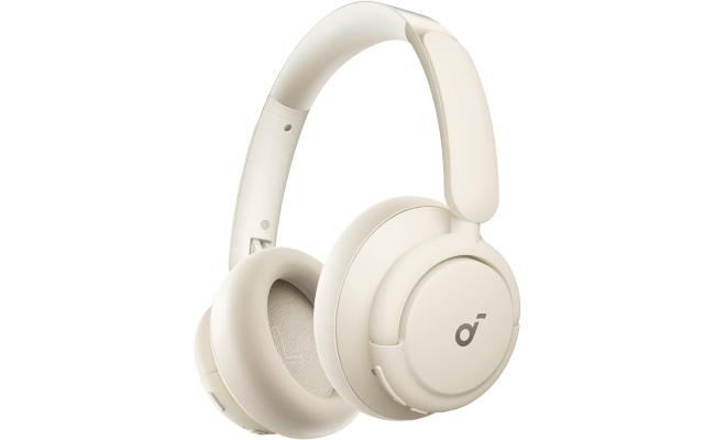 Anker soundcore Life Q30, Hybrid Active Noise Cancelling Headphones with Multiple Modes, Hi-Res Sound, Custom EQ via App, 50H Playtime, Comfortable Fit, Bluetooth, Multipoint Connection - White