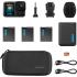 GoPro HERO13 Black Extended Power Bundle - Includes Dual Battery Charger, 3 Enduro Batteries, 64GB SanDisk microSD Card, Camera Case
