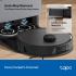 Tapo RV50 Pro Omni 15000Pa Suction Robot Vacuum Cleaner with Mop, All-in-One Dock(60°C Hot Water Wash/Dry), Auto Mop Removal & Hair Cutting Brush, DeepEdge Cleaning, Dual-Laser, Robot Hoover, Alexa
