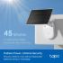 Tp-Link Tapo TC82 KIT 2K 3MP Battery Solar Security Camera Outdoor, Maintenance-free, Colour Night Vision, Outdoor Camera No Monthly Fee, Smart Person Detection, IP65, Works with Alexa & Google