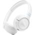 JBL Tune 680 NC Wireless On-Ear Bluetooth Headphones with Adaptive Noise-Cancelling Technology, Smart Ambient, 76-Hour Battery Life and Google Fast Pair/Microsoft Swift Pair, White