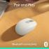 Logitech M196 Bluetooth Wireless Compact & Portable 12-Month Battery Smooth Tracking Compatible with PC & Mac, Windows and macOS - Off White