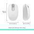 Logitech M196 Bluetooth Wireless Compact & Portable 12-Month Battery Smooth Tracking Compatible with PC & Mac, Windows and macOS - Off White