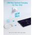 Anker USB C Plug 20W Ultra Fast Wall Charger For iPhone, iPad, iPod And More (5 ft USB-C to USB-C Cable Included) , White