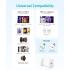 Anker USB C Plug 20W Ultra Fast Wall Charger For iPhone, iPad, iPod And More (5 ft USB-C to USB-C Cable Included) , White