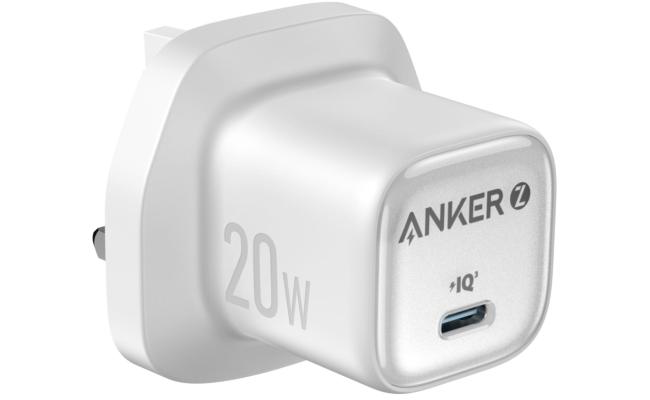 Anker Zolo Charger ICE 20W Gan Series USB-C Fast Charging Adapter For iPhone and Smartphone's - White