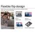 HP OmniBook X Flip 16-as0000ne (2025) Next Gen AI Intel® Ultra 7 Gen II 258V 8-Cores Fast-Charging, Long-Lasting Power w/ 360° OLED Touch Display & HP Rechargeable MPP 2.0 Tilt Pen
