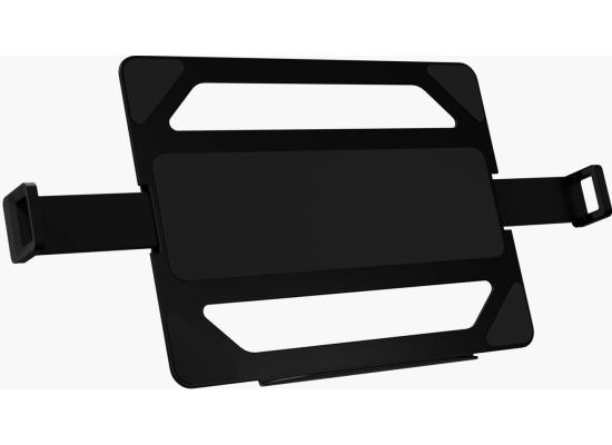 Arozzi Alzare Laptop Holder Mounting on a VESA 75x75 Monitor Arm up to 18" Laptops & Tablets Includes Protective Silicone Pads , Black