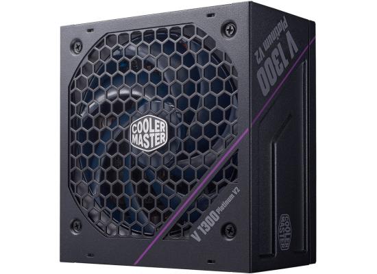 Cooler Master V Platinum V2 1300W 80+ Fully Modular Power Supply - ATX 3.1 , Ultra-quiet Mobius Fan , Advanced Heat Dissipation , Interleaved PFC Design Decreases Power Loss