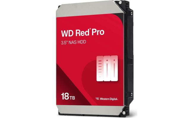 Western Digital 18TB WD Red Pro NAS Internal Hard Drive HDD 7200 RPM 512MB Cache