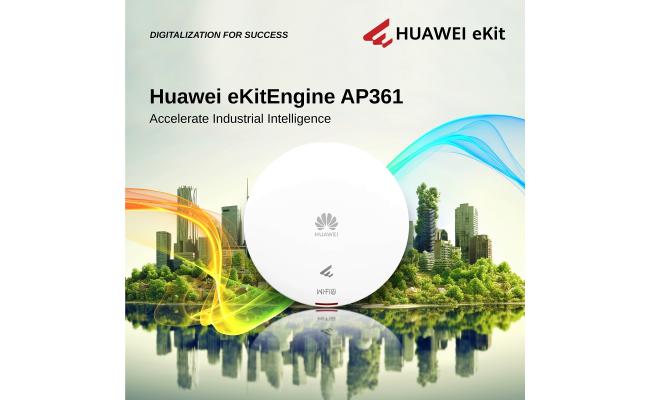 Huawei eKitEngine AP361 WIFI 6 AX1800 Ceiling Mount Dual-Band Dual Band 2.4GHz & 5GHz Access Point Built-in Smart Antennas