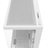 DeepCool CG380 3F Panoramic ATX Mid-Tower Case 3x Pre Installed ARGB Fans , Support Back Connectors & Up to 360mm +240mm Radiators, Front 2x USB3.0 1x USB C , White