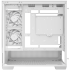 DeepCool CG380 3F Panoramic ATX Mid-Tower Case 3x Pre Installed ARGB Fans , Support Back Connectors & Up to 360mm +240mm Radiators, Front 2x USB3.0 1x USB C , White