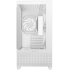 DeepCool CG380 3F Panoramic ATX Mid-Tower Case 3x Pre Installed ARGB Fans , Support Back Connectors & Up to 360mm +240mm Radiators, Front 2x USB3.0 1x USB C , White