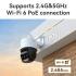 IMOU 5G WIFI IP Camera Titan Pro 6MP Red-Blue Warning Lights Outdoor POE Security Camera Full-Color Night Vision Human Detection