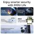 IMOU Cruiser Triple Lens Outdoor 11MP Camera 2 Red-Bule Warning Light PTZ WiFi Camera Vehicle & Human Detection Surveillance Monitor