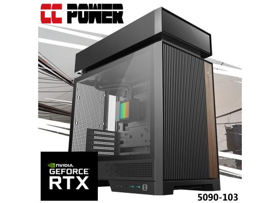 CC Power 5090-103 Gaming PC NEW 9Gen AMD Ryzen 9 9950X3D 8-Cores w/ NEW Nvidia RTX 5090 32GB & Liquid Cooler