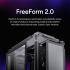 Cooler Master MasterFrame 500 Mesh ATX Mid-Tower PC Case – High Airflow Premium Aluminum Chassis, Powerful Dual 200mm Intake Fans, Freeform 2.0 Modular Frame, 360mm Radiator Support, USB-C, Black