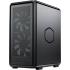 Cooler Master MasterFrame 500 Mesh ATX Mid-Tower PC Case – High Airflow Premium Aluminum Chassis, Powerful Dual 200mm Intake Fans, Freeform 2.0 Modular Frame, 360mm Radiator Support, USB-C, Black