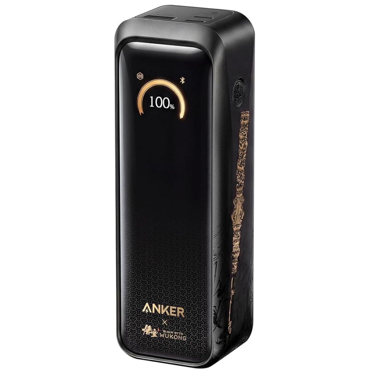 Anker Prime Power Bank Black Myth: Wukong Edition, 20,100mAh 3-Port Portable Charger with 220W, Two-Way Power, TSA-Approved, App Control, for MacBook, iPhone 17/16 Series, and More (Base Not Included)