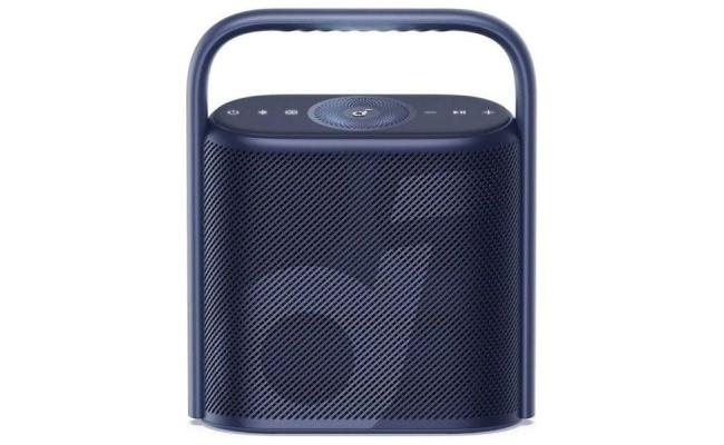 Anker Soundcore Powerful Motion X500 Bluetooth Speaker, Wireless Speaker, Immersive Space Audio, Wireless High-Resolution Sound, 3 Times More Details, 3 Drivers, Blue
