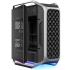 Cooler Master Cosmos Alpha Full Tower PC Case Free Form 2.0 Rotatable Layout,400mm GPUs 420mm Radiator Curved Aluminum Frame, Tempered Glass, Dual 200mm Fans, E-ATX Support, USB-C 20Gbps