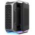 Cooler Master Cosmos Alpha Full Tower PC Case Free Form 2.0 Rotatable Layout,400mm GPUs 420mm Radiator Curved Aluminum Frame, Tempered Glass, Dual 200mm Fans, E-ATX Support, USB-C 20Gbps