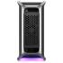 Cooler Master Cosmos Alpha Full Tower PC Case Free Form 2.0 Rotatable Layout,400mm GPUs 420mm Radiator Curved Aluminum Frame, Tempered Glass, Dual 200mm Fans, E-ATX Support, USB-C 20Gbps