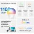 TP-Link Tapo L535E Smart Light Bulbs, 1100 Lumens High Brightness(75W Equivalent), Matter-Certified, 16M Colors RGBW LED Bulb, Dimmable, CRI>90, Voice Control w/Siri, Alexa & Google Home