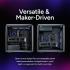 Cooler Master Masterframe 600 Black Case | Freeform 2.0 Modular Platform ATX Mid-Tower Case | Support Upto RTX 5090 | 420mm AIO Support | Type C Connector | Aluminum Frame | Magnetic Side Panels