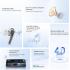 Honor Choice Earbuds X7i, 40 Hours Bluetooth Earbuds, 45DB Noise Cancelling Headphones, 5.3 Bluetooth Headphones with Microphone, IP54 Wireless Earbuds, White
