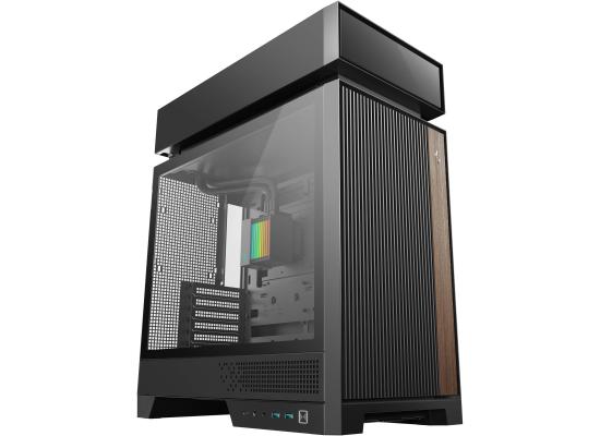 DeepCool CL6600 Computer Case, Pre-installed 360mm ARGB Liquid Cooler & 2x FL12R SE ARGB Fans, ABS + SPCC + Tempered Glass Material, Black