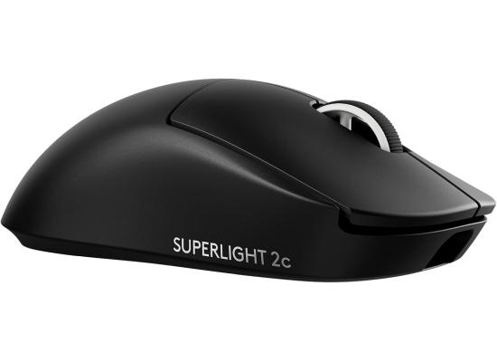 Logitech G PRO X Superlight 2c Wireless Gaming Mouse, 51 g pro-Grade Compact Mouse with 5 programmable Buttons, USB-C Charging, 44K DPI Sensor, up to 8 kHz Polling for PC/Mac - Black