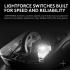 Logitech G PRO X Superlight 2c Wireless Gaming Mouse, 51 g pro-Grade Compact Mouse with 5 programmable Buttons, USB-C Charging, 44K DPI Sensor, up to 8 kHz Polling for PC/Mac - Black