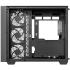 DeepCool CG530U 4F Curved Glass Panoramic ATX Mid-Tower Case 4x Pre Installed Fans Dual Chamber, Support Back Connectors & Up to 2x 360mm +280mm Radiators, Front 2x USB3.0 , Black