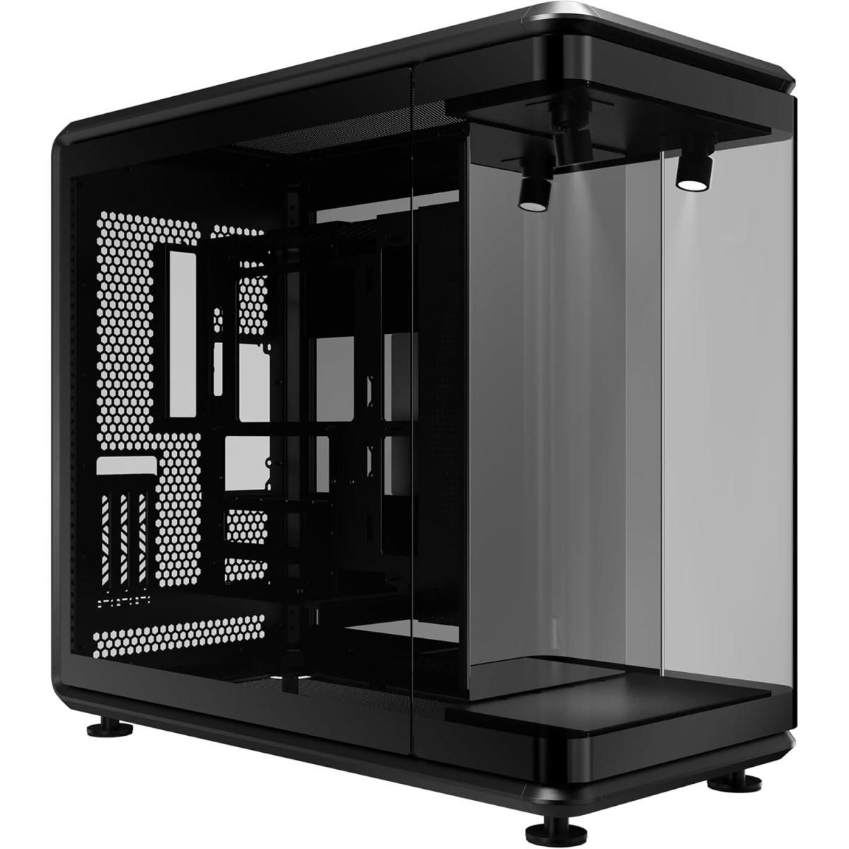 Cooler Master MasterFrame 360 Panorama Open-Frame ATX PC Case, 3-Side Panoramic Tempered Glass, 430mm GPU Max, 360mm Radiator Support, PCIe 5.0, Supports Up to 12\u00d7120mm Fans, USB4 Type-C