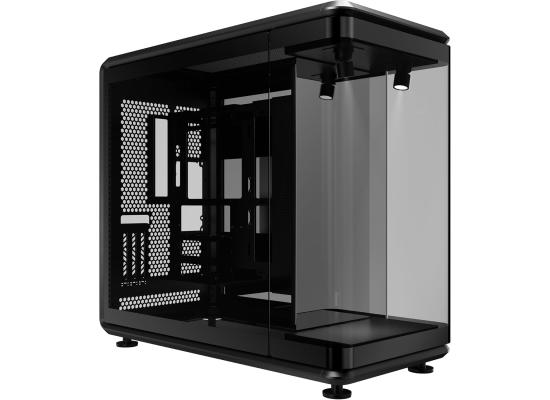 Cooler Master MasterFrame 360 Panorama Open-Frame ATX PC Case, 3-Side Panoramic Tempered Glass, 430mm GPU Max, 360mm Radiator Support, PCIe 5.0, Supports Up to 12×120mm Fans, USB4 Type-C