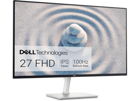 Dell S2725H (2025) 27" IPS 100Hz Full HD Eye Comfort Antiglare with Hard-Coating 3H w/ Dual Speakers & 2x HDMI Interface - White