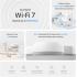 TP-Link Deco 7 BE25 Dual-Band BE5000 WiFi 7 Mesh Wi-Fi System | 4-Stream 5 Gbps, 240 Mhz | Covers up to 6,600 Sq.Ft | 2X 2.5G Ports Wired Backhaul | VPN,MLO, AI-Roaming, HomeShield, 3-Pack