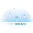TP-Link RE815XE AXE5400Mbps Tri-Band Mesh WiFi 6E Internet Booster, Range Extender Booster Hotspot with 1 Gigabit Port, 160 MHz Channels, Built-In Access Point Mode, Smart Roaming One-Mesh, Easy Setup