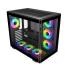 Cooler Master Elite 600 ATX Mid-Tower Case Black | 7X Pre-Installed Reverse ARGB Fans | Tempered Glass Side Panel | 360mm AIO & ATX Mobo Support | USB 3.2 Gen 2x2 Type-C | RTX 50 Series GPU Ready