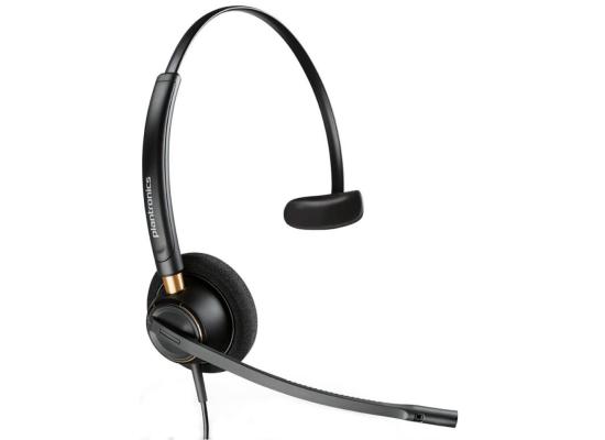 Poly - EncorePro 510 QD Wired Headset (Plantronics) - Works with Poly Call Center Digital Adapters - Acoustic Hearing Protection - Mono (Single-Ear)