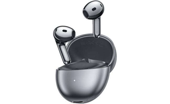 Honor Choice S7 Earbud, 13mm Titanium Driver, Bass Turbo System, Hi-Res Audio, Full-Time Adaptive Adjustment, Bluetooth 5.3, Intelligent Active Noise Cancellation 2.0, 36 Hours Battery Life, Grey | S7