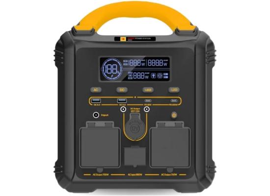 Kodak S600 Portable Station 551Wh Battery Capacity 1200W Peak Output Power 180W Solar Input Power Optimal Performance with Kodak Solar Panels