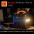 Kodak S600 Portable Station 551Wh Battery Capacity 1200W Peak Output Power 180W Solar Input Power Optimal Performance with Kodak Solar Panels