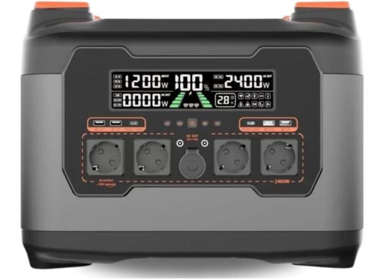 Kodak S2400 Portable Station 2047.5Wh Battery Capacity 4800W Peak Output Power 1200W Solar Input Power Optimal Performance with Kodak Solar Panels