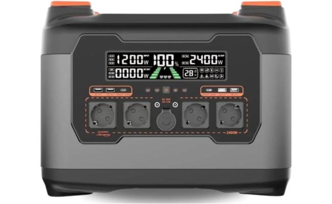 Kodak S2400 Portable Station 2047.5Wh Battery Capacity 4800W Peak Output Power 1200W Solar Input Power Optimal Performance with Kodak Solar Panels