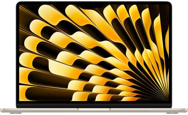 Apple NEW MacBook AIR 15 (2025) Apple M4 (256GB/16GB) 10‑Core CPU & 10‑Core GPU Retina True Tone , Starlight