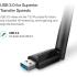 TP-Link Archer T3U Plus USB WiFi Adapter for Desktop PC, AC1300 USB 3.0 Wireless Dual Band Network Adapter with High Gain Antenna, MU-MIMO, Windows 11/10/8.1/8/7/XP, Mac OS 10.9-10.15