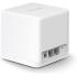 MERCUSYS Halo H30G AC1300 Whole Home Mesh Wi-Fi System, 3-Pack, Wireless Speeds Up To 1.3 Gbps, Dual Band, Seamless Roaming, Gigabit Ports, 3,500sqft Coverage, Easy App Control, White